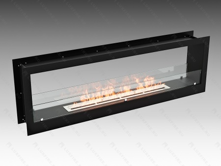 Встроенный биокамин Lux Fire Сквозной 1550 S по цене 81 840 руб.