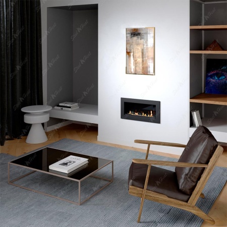 Биокамин SteelHeat ONE 800 XL стекло + стемалит по цене 38 496 руб.