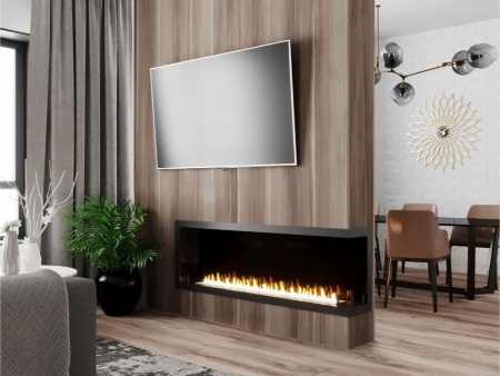 Биокамин "Русский огонь" Честер 1500 угловой правый по цене 47 800 руб.