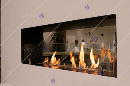 Встраиваемый сквозной очаг 1500 SappFire по цене 68 200 руб.