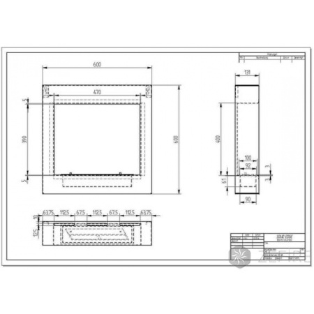 Биокамин ZeFire Orion qube 600 по цене 39 500 руб.