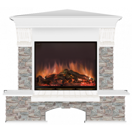 Бостон Грот цветной угловой (белый)+Arte 23